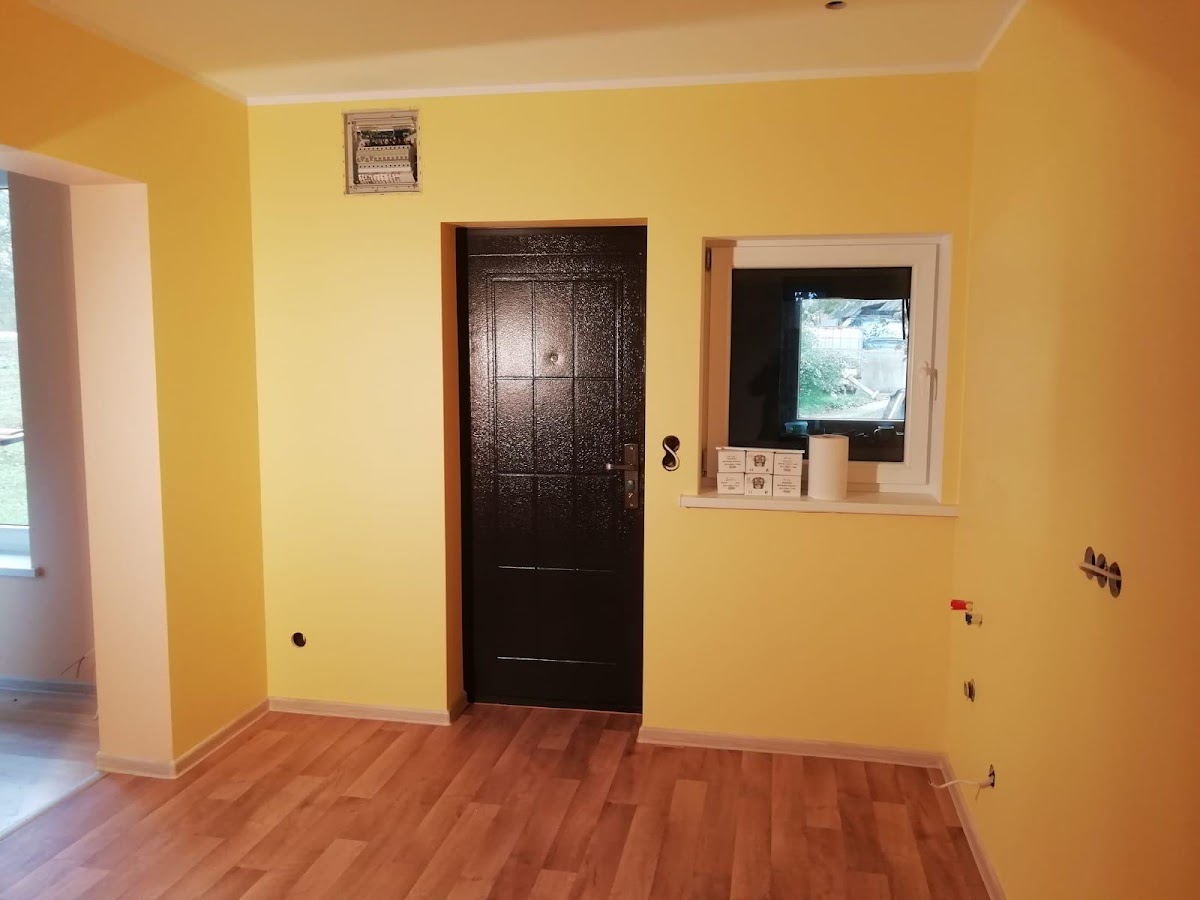 Telpa esošā mājā pirms darbu plānošanas